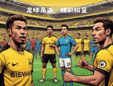 足球赛场鏖战，胜负将在球员间决定